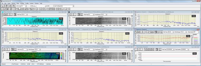 SpectraPLUS-DT Tile View